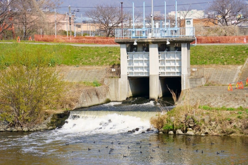 水門点検・水門補修